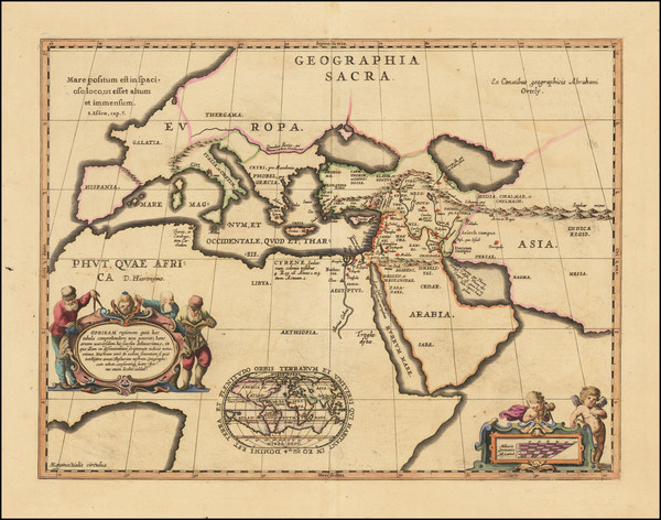 51-World, Europe, Middle East and Africa Map By Jan Jansson