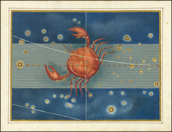 24-Celestial Maps Map By Johann Bayer