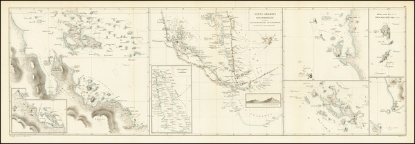 45-Arabian Peninsula Map By Karl Muller