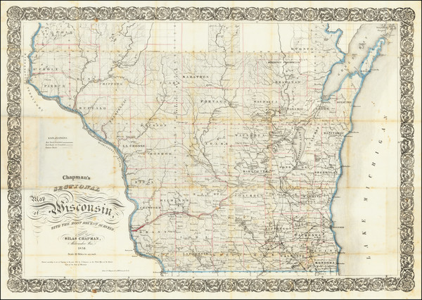 88-Wisconsin Map By Silas Chapman