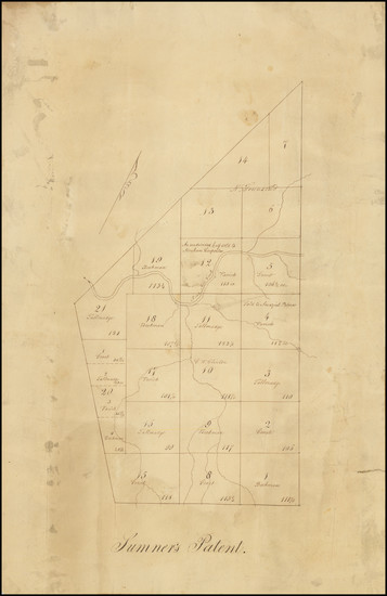 66-New York State Map By Anonymous