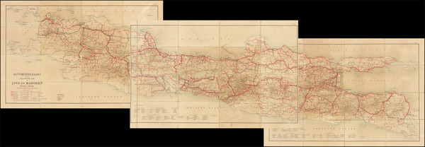 14-Indonesia Map By Topographische Inrichting