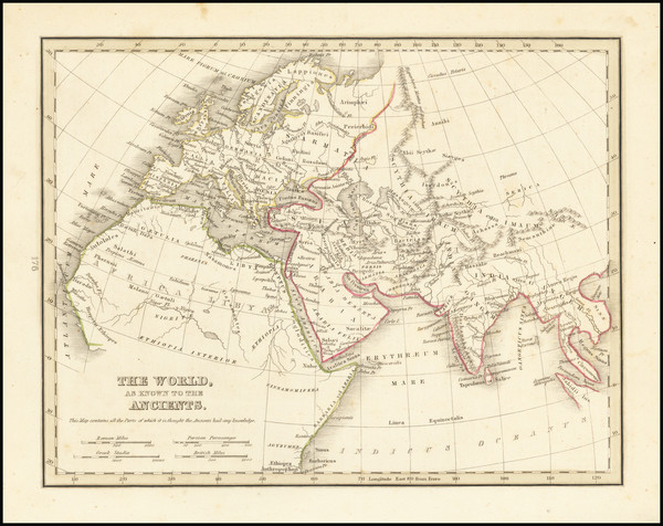 69-World Map By Thomas Gamaliel Bradford