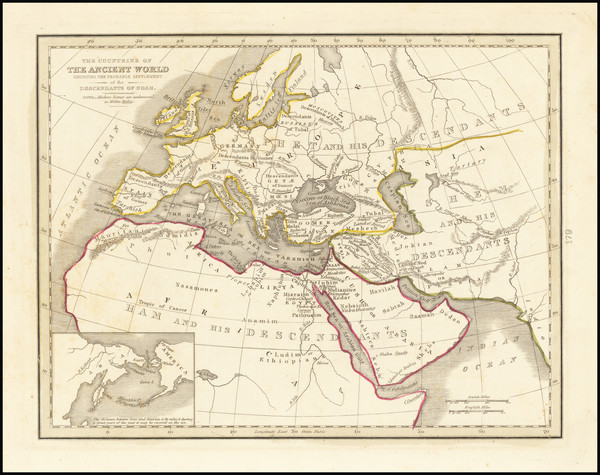 80-World Map By Thomas Gamaliel Bradford