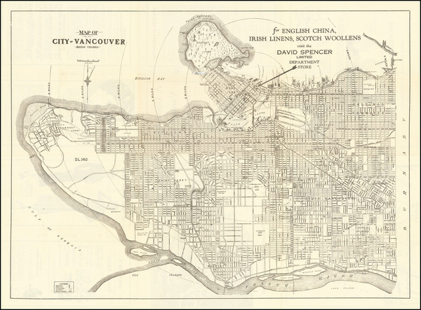 81-Western Canada Map By Anonymous