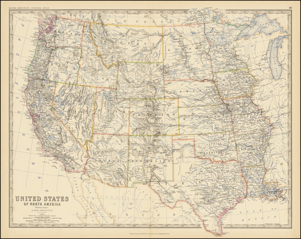 94-Texas, Plains, Southwest, Rocky Mountains, Montana, Wyoming, Pacific Northwest and California M