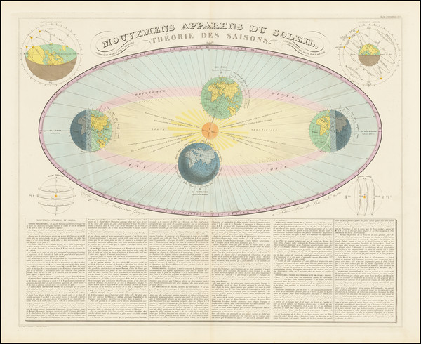 40-Celestial Maps Map By J. Andriveau-Goujon