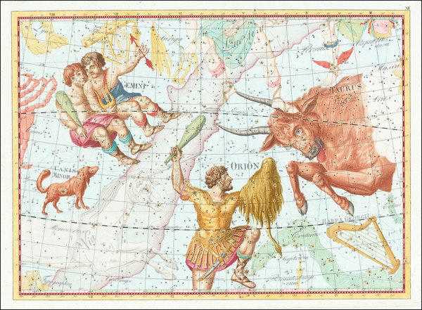 49-Celestial Maps Map By Johann Elert Bode