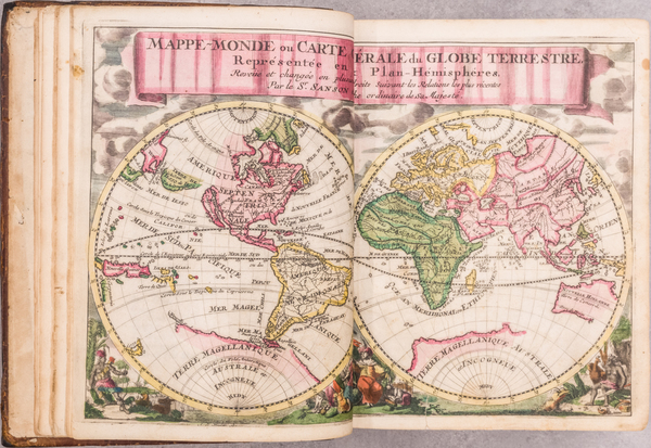 76-Atlases Map By Guillaume Sanson / Francois Halma