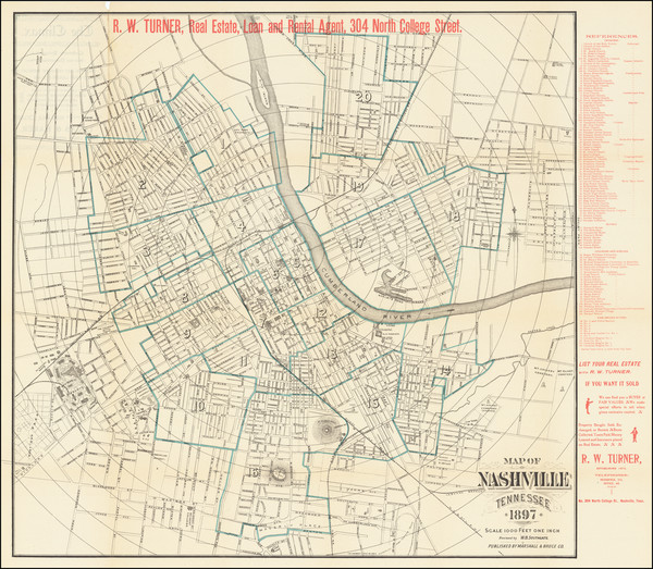 16-Tennessee Map By Marshall & Bruce