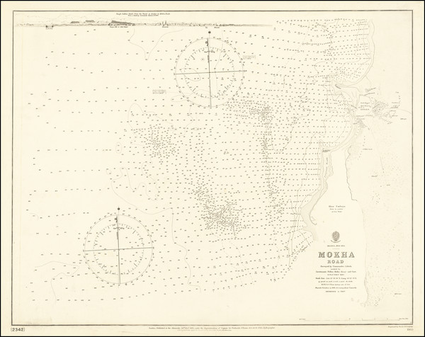 68-Middle East and Arabian Peninsula Map By British Admiralty