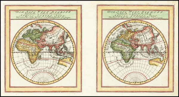 25-World and Eastern Hemisphere Map By Gabriel Bodenehr