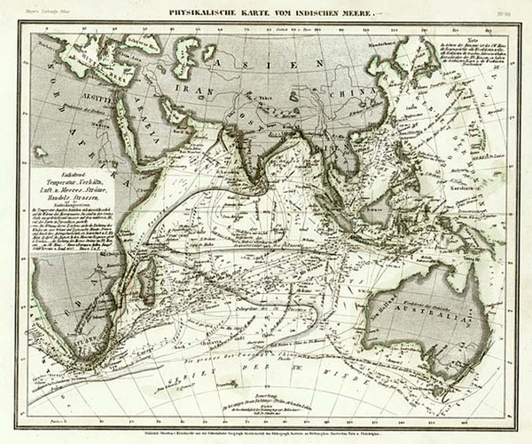 37-Asia, Asia, India, Southeast Asia, Australia & Oceania and Australia Map By Joseph Meyer