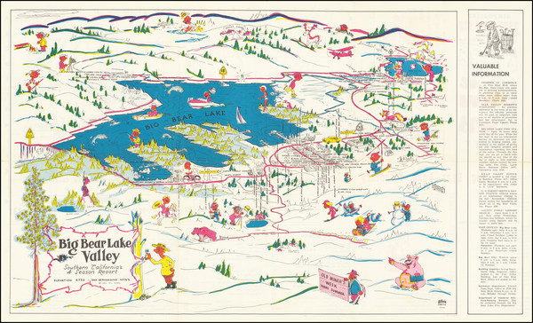 73-Pictorial Maps and California Map By Gil Eyer