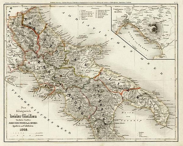 12-Europe and Italy Map By Joseph Meyer