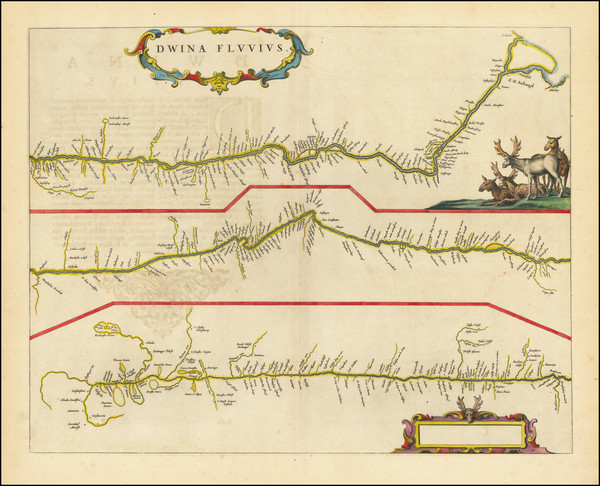 29-Russia Map By Johannes Blaeu