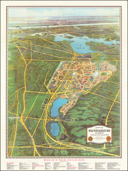 17-New York City and Pictorial Maps Map By Spofford