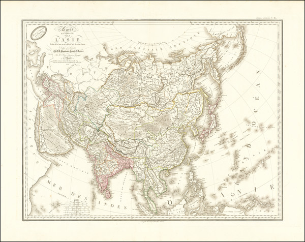 100-Asia Map By Adrien-Hubert Brué