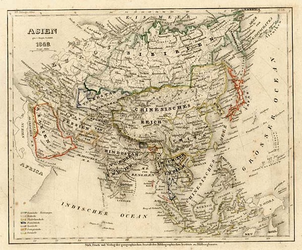 44-Asia and Asia Map By Joseph Meyer