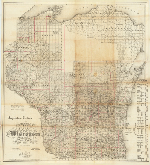 11-Wisconsin Map By Silas Chapman