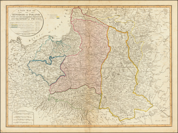 79-Poland Map By Laurie & Whittle