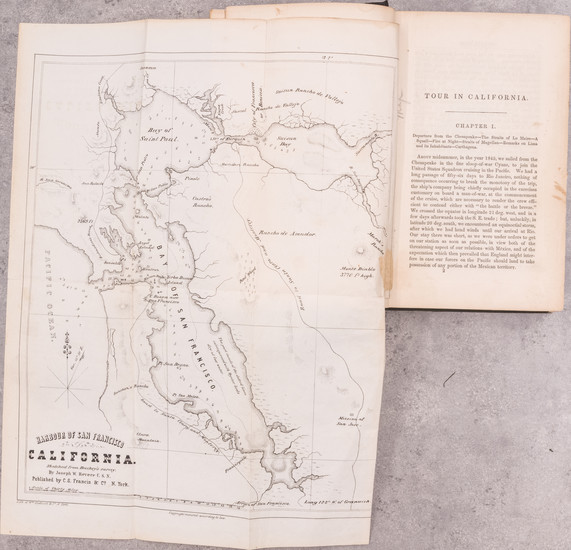 5-California, San Francisco & Bay Area, Rare Books and Fair Map By Joseph W. Revere