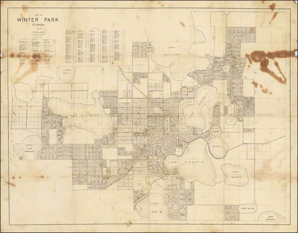 90-Florida Map By 