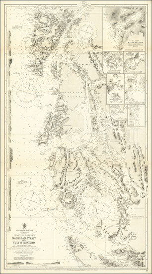 99-Chile Map By British Admiralty