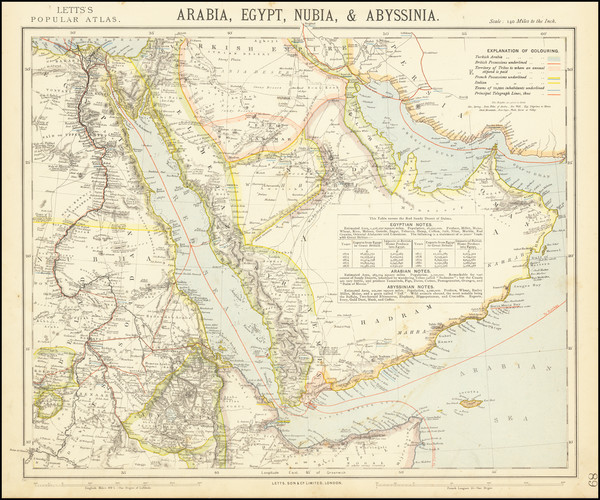 61-Middle East and Arabian Peninsula Map By 