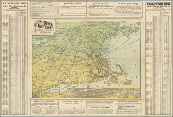 89-New England and New York City Map By 