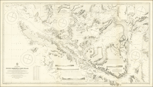 42-Argentina and Chile Map By British Admiralty