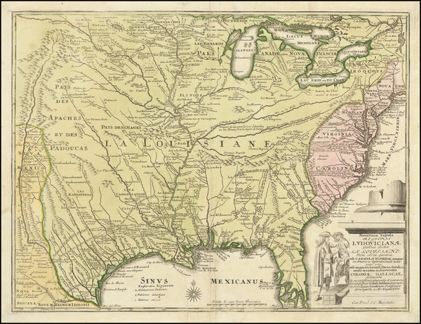 67-United States, Mid-Atlantic, Florida, South, Southeast and Midwest Map By 