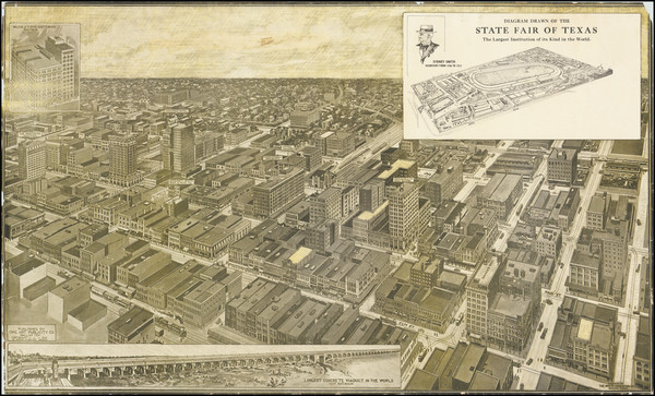 97-Texas Map By Hopkins & Motter