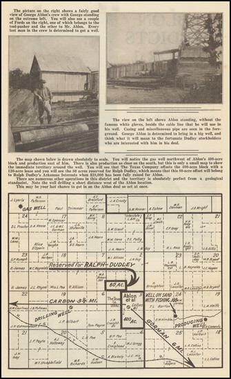 16-Texas Map By George Ablon