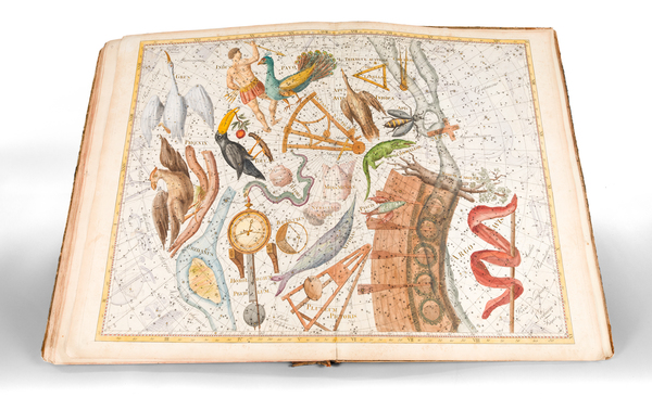 17-Atlases Map By Johann Elert Bode