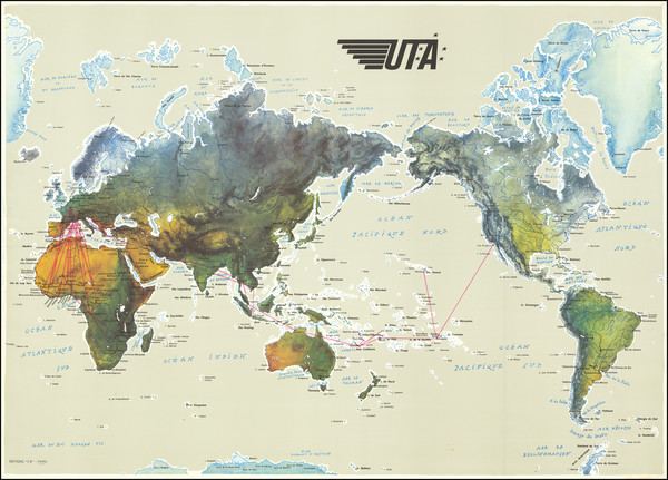 30-World and Pictorial Maps Map By Anonymous