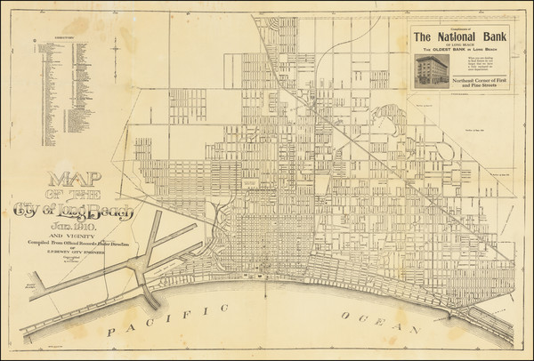 76-Other California Cities Map By E.P. Dewey