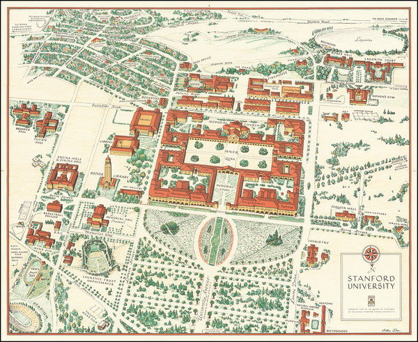 6-Pictorial Maps, California and San Francisco & Bay Area Map By Arthur Lites