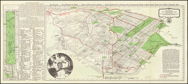 28-San Francisco & Bay Area Map By San Francisco Convention & Visitors Bureau
