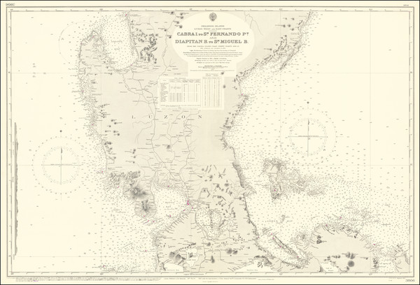 29-Philippines Map By British Admiralty
