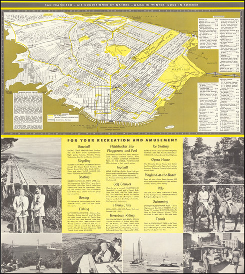 71-San Francisco & Bay Area Map By San Francisco Convention & Visitors Bureau