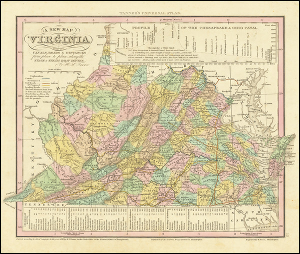 1-Virginia Map By Henry Schenk Tanner