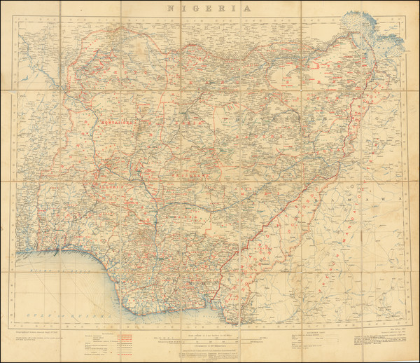 23-West Africa Map By War Office