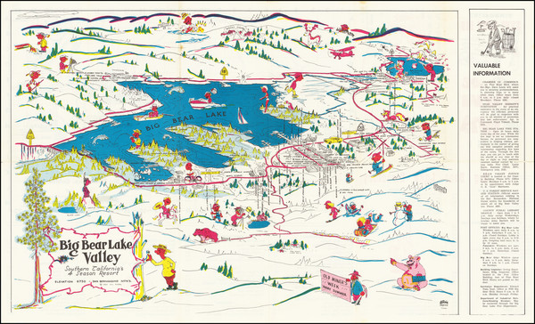 51-Pictorial Maps and California Map By Gil Eyer