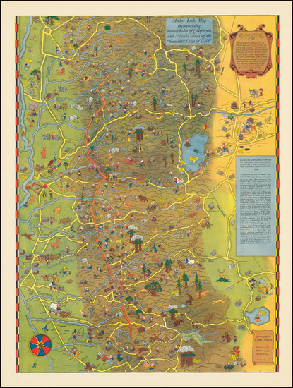 23-Pictorial Maps and California Map By Robert  Cormack