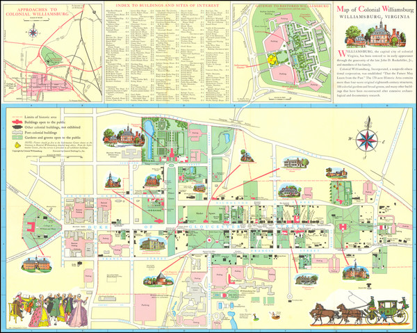 2-Virginia and Pictorial Maps Map By Anonymous