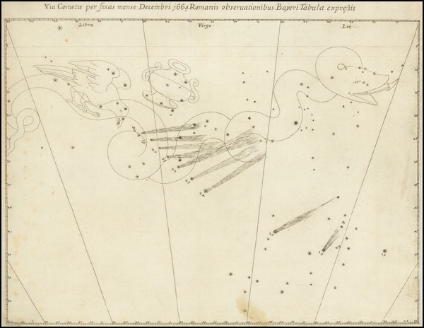 79-Celestial Maps Map By Jean-Dominique Cassini