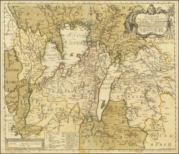 12-Sweden Map By Nils Marelius