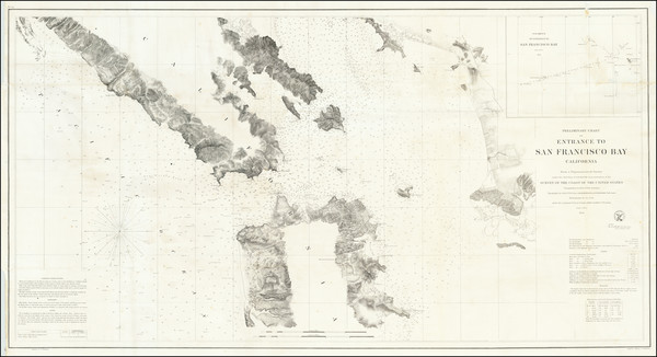 68-San Francisco & Bay Area Map By United States Coast Survey