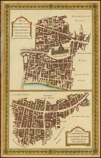 87-London Map By C.C. Royce